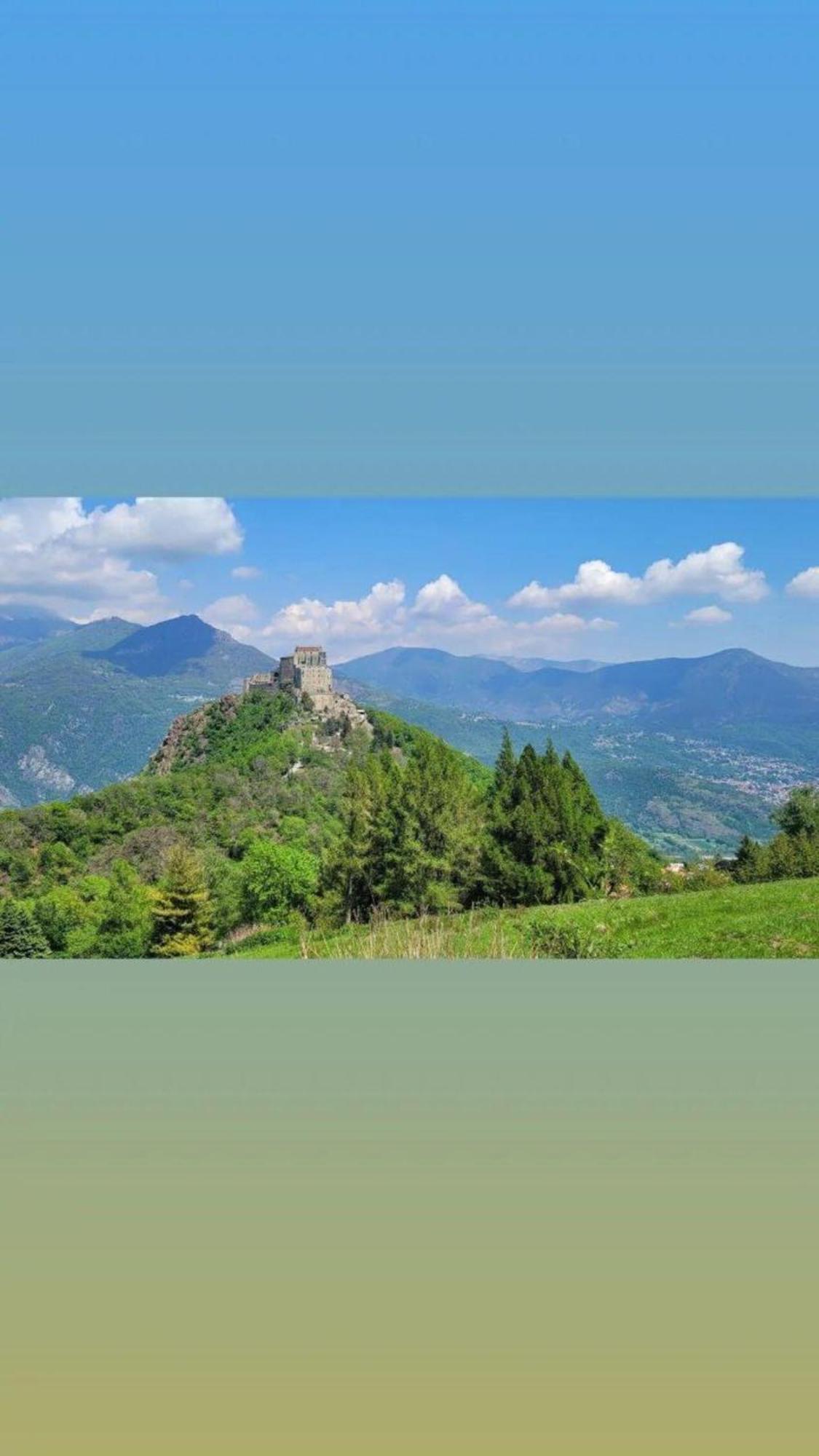 Appartamento Casa Con Terrazzo E Vista Chiomonte Esterno foto